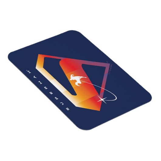 Sunset Solar Superman Shield Magneet (Rechterzijde)