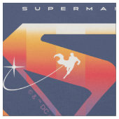 Sunset Solar Superman Shield Stof (Close Up)