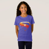 Sunset Solar Superman Shield T-shirt (Voorkant volledig)