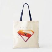 Sunset Solar Superman Shield Tote Bag (Voorkant)