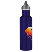 Sunset Solar Superman Shield Waterfles (Links)