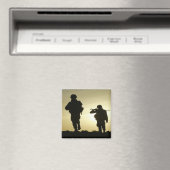 Sunset Soldiers Magneet (Insitu (Vaatwasser))