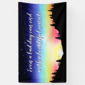 Sunset Spandoek (Verticaal)