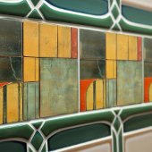 Sunset Spectrum Abstracte Keramische Tegel Tegeltje