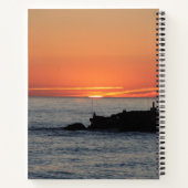 Sunset Spiral Notitieboek (Achterkant)