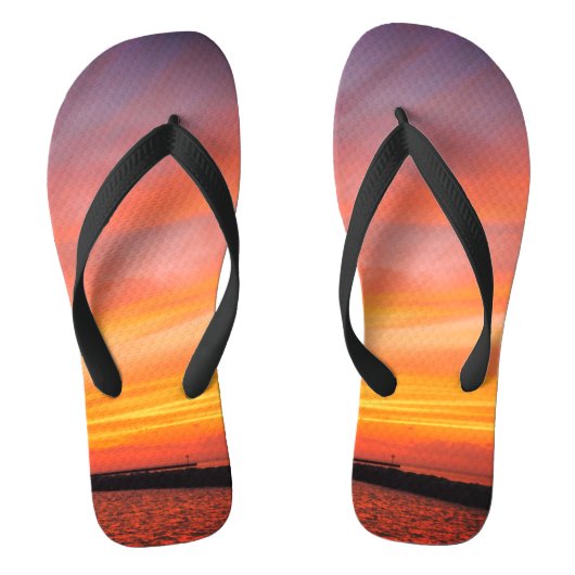 Sunset Splash Teenslippers (Voetbed)