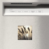 Sunset Square Magnet Magneet (Insitu (Vaatwasser))