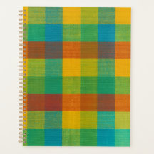 Sunset Squares - Kleurrijke geruite dagelijkse pla