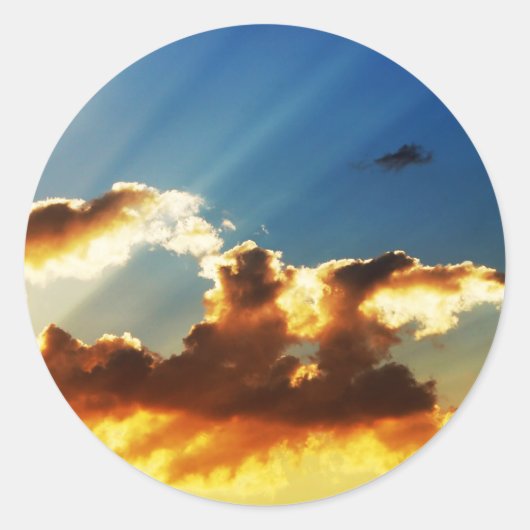 Sunset Sticker (Voorkant)