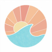 Sunset Sticker (Voorkant)