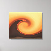 SUNSET STORM CANVAS AFDRUK (Voorkant)