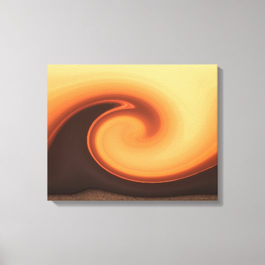 SUNSET STORM CANVAS AFDRUK (Voorkant)