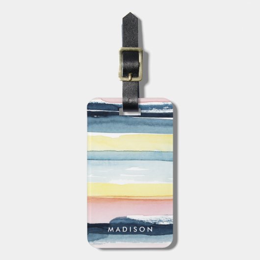 Sunset Stream I Bagagelabel (Voorkant verticaal)