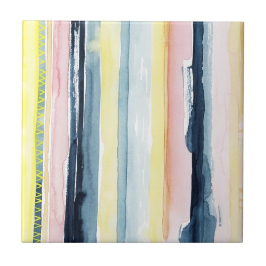 Sunset Stream I Tegeltje (Voorkant)