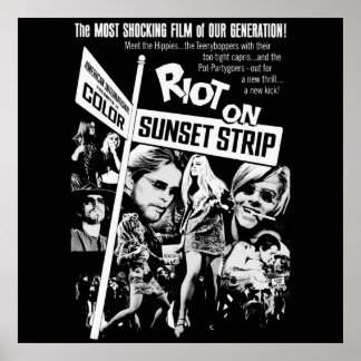 Sunset Strip Poster