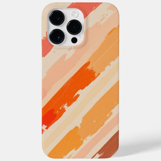 Sunset Stripe Beschermer Case-Mate iPhone Case (Achterkant)