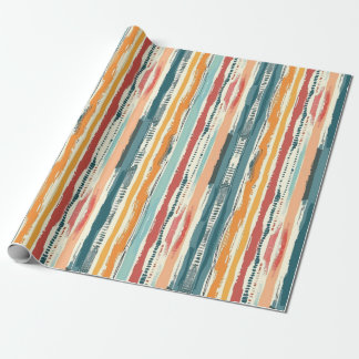 Sunset Stripe Serenade inpakpapier