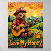 Sunset Strums: Beer Valley Serenade Poster (Voorkant)