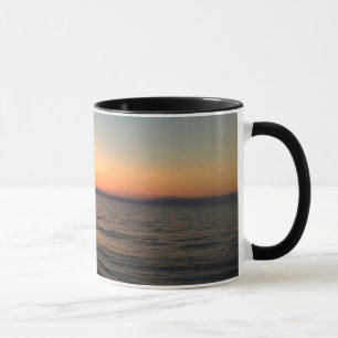 Sunset Summer Black 325 ml Ringer Combo Mug