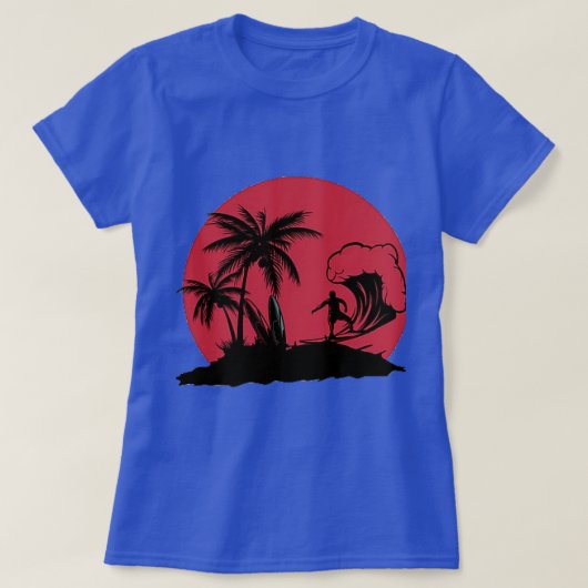 Sunset Surf Adventure T-shirt (Design voorkant)