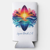 Sunset Surfboard krullen (Achterkant)