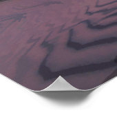 Sunset Surfer Sand and Clouds Poster (Hoek)