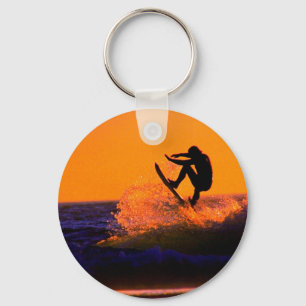 Sunset Surfer sleutelhanger