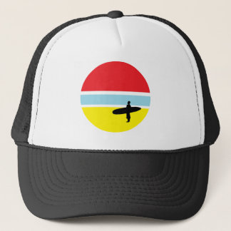 Sunset Surfer Trucker Hat Pet