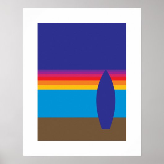 Sunset Surven Print (Voorkant)