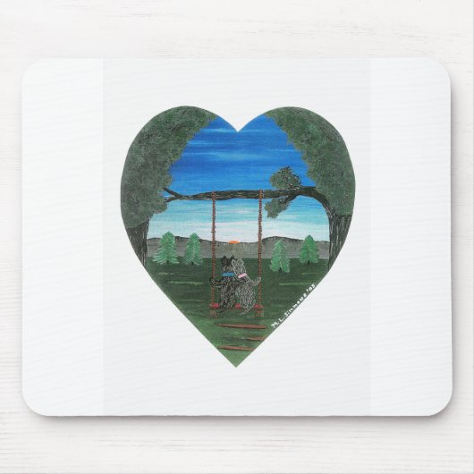 Sunset Sweethearts Muismat (Voorkant)