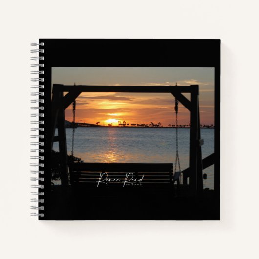 Sunset Swing Note Book Notitieboek (Voorkant)