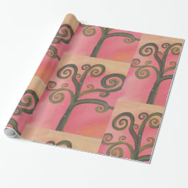 Sunset Swirl Cadeaupapier
