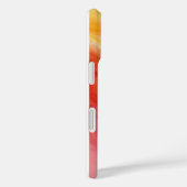 Sunset Swirl iPhone Case – Yellow, Red & Orange  (Achterkant / Rechts)