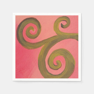 Sunset Swirl Servet