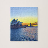 Sunset Sydney Operator House Puzzle Legpuzzel (Verticaal)