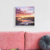Sunset Symphony Canvas Afdruk (Insitu (Woonkamer))