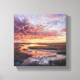 Sunset Symphony Canvas Afdruk