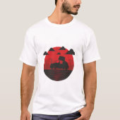 sunset t-shirt (Voorkant)