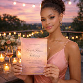 Sunset Terrace Soirée Invitation