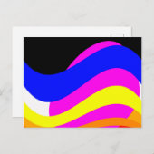 Sunset the sea briefkaart (Voorkant / Achterkant)