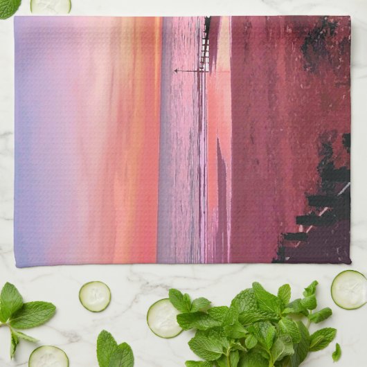 SUNSET THEEDOEK (Gevouwen)