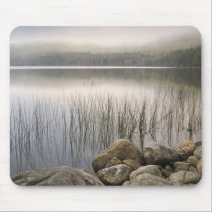 Sunset through mist over Upper Hadlock Pond Muismat