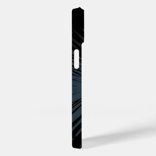 Sunset Through Palm Fronds Tropical Seascape Case-Mate iPhone Case (Achterkant / Rechts)