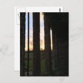 Sunset Through the Ruins of a Medieval Window Briefkaart (Voorkant / Achterkant)