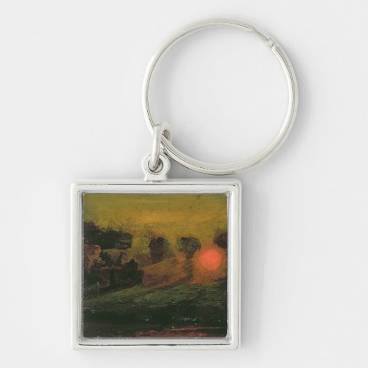 Sunset through Trees, c.1855 Sleutelhanger (Voorkant)