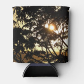 Sunset Through Trees I Tropical Photography Blikjeskoeler (Voorkant)