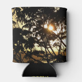 Sunset Through Trees I Tropical Photography Blikjeskoeler (Achterkant)