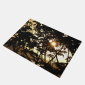 Sunset Through Trees I Tropical Photography Deurmat (Schuin)