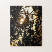 Sunset Through Trees I Tropical Photography Legpuzzel (Verticaal)