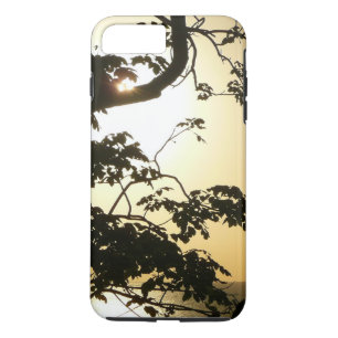Sunset Through Trees II Tropische fotografie iPhone 8 Plus / 7 Plus Hoesje